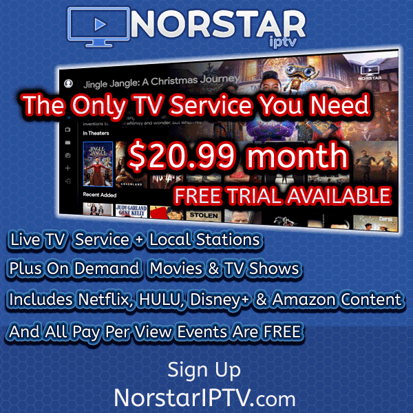 Norstar app on tv